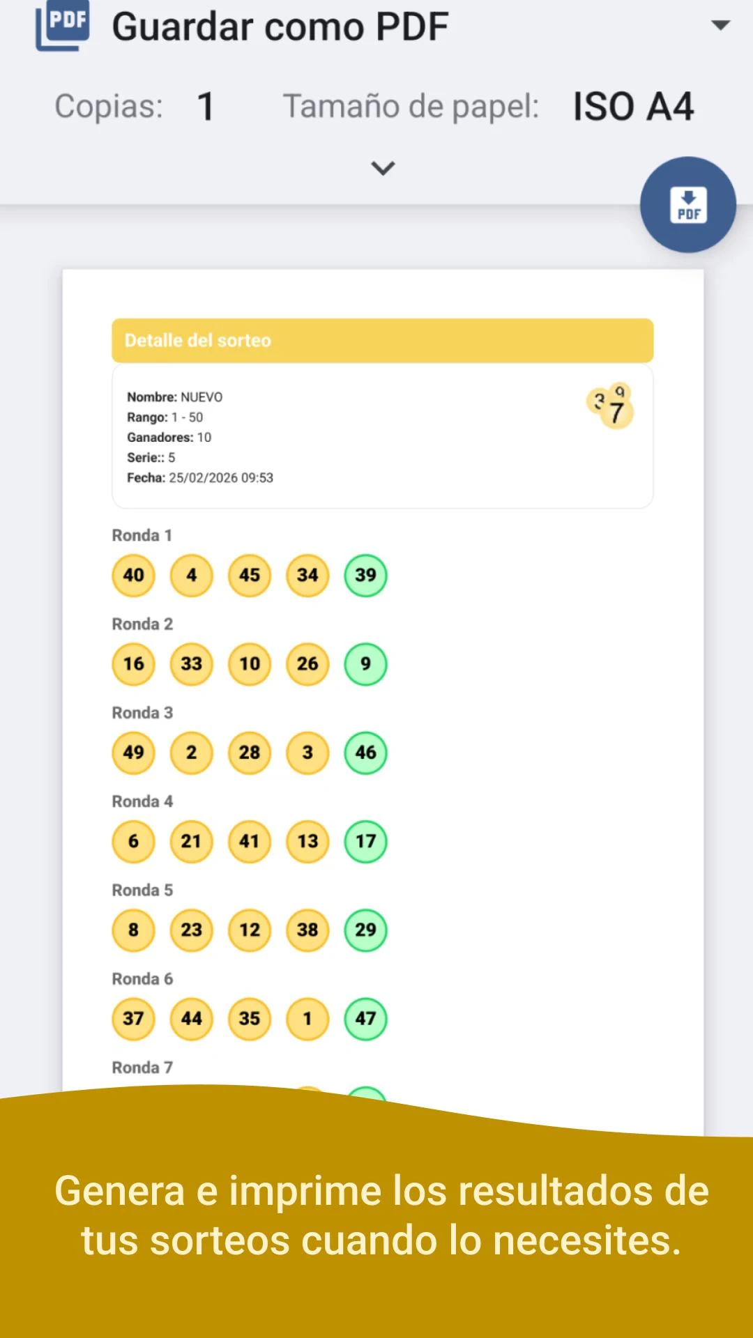 Number Random screenshot